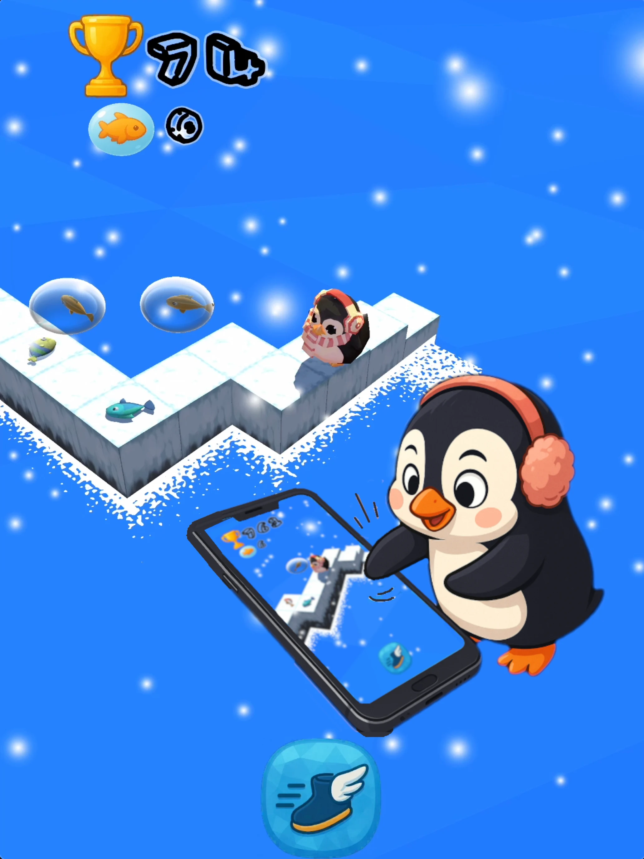 Lost Penguin - Endless Journey screenshot